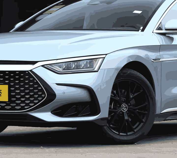 Nâng cấp đèn pha laser BYD Han